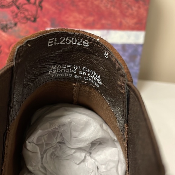 NEW English Laundry Mens Weldon Chelsea Boot In Brown - 8 - Picture 13 of 14